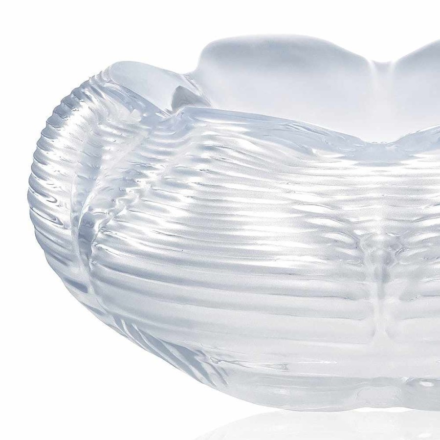 Lalique Fontana Bowl, Zaha Hadid & Lalique, 2016 Helder Kristal De Kunststukken