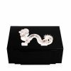 Lalique Dragon Sigarendoos Groot Formaat Helder Kristal / 100 Sigaren Asbakken En Sigarendozen