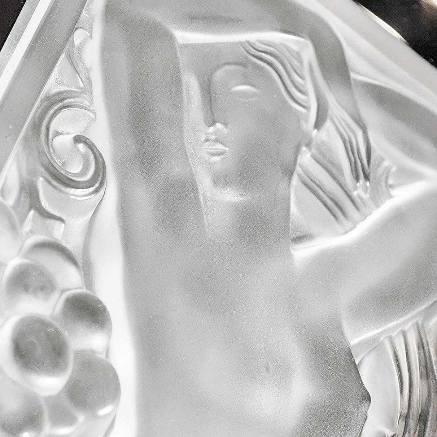 Lalique Femme Bras Leves Decoratief Paneel Helder Kristal Decoratieve Panelen