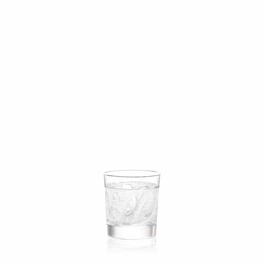 Lalique Uil Whiskey Tumbler Uilcollectie/Helder Kristal Bril