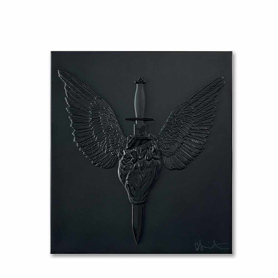 Lalique Eeuwig Gebed, Damien Hirst & Lalique, 2017 Zwart Kristal De Kunststukken