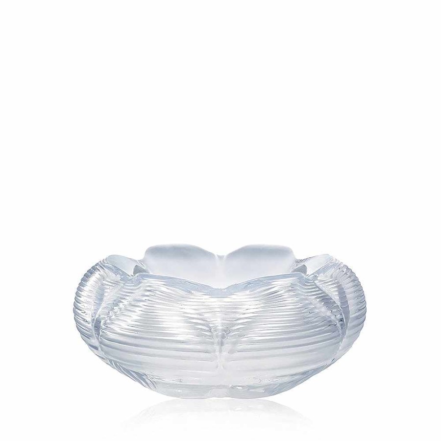 Lalique Fontana Bowl, Zaha Hadid & Lalique, 2016 Helder Kristal De Kunststukken