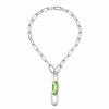 Lalique Empreinte Animale Ketting Groen Kristal/Zilver Kettingen