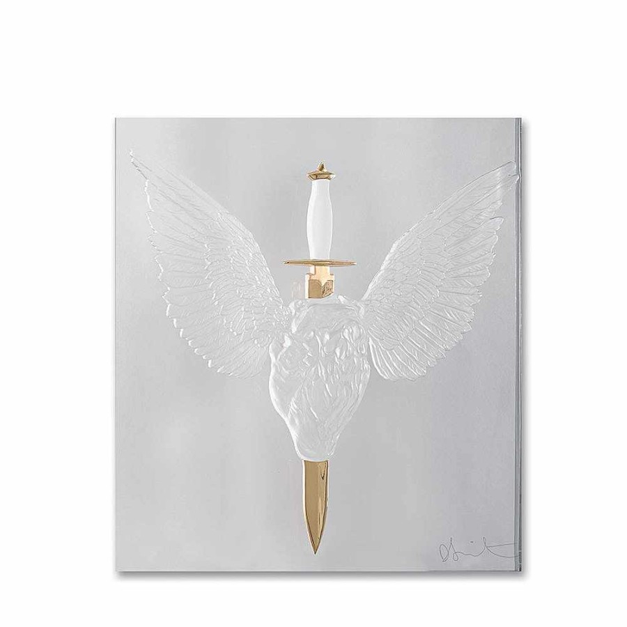 Lalique Eeuwig Gebed, Damien Hirst & Lalique, 2017 Helder Kristal/Goud Gestempeld De Kunststukken