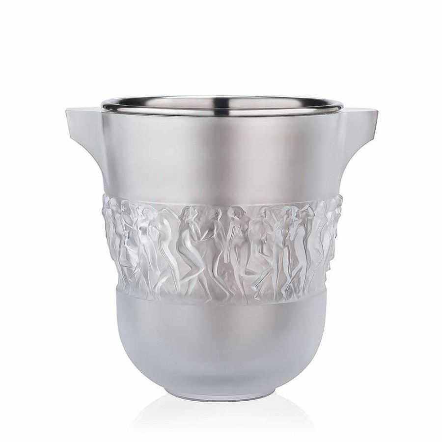 Lalique Bacchantes Champagnekoeler Helder Kristal Tafelaccessoires