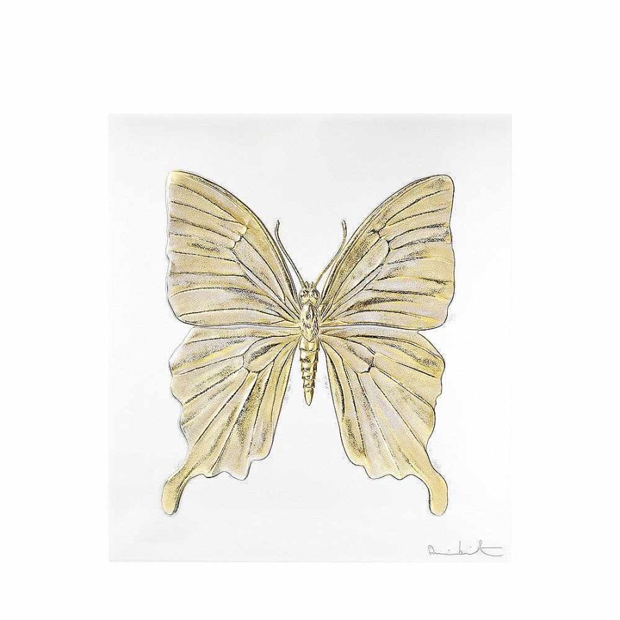 Lalique Eeuwige Schoonheid, Damien Hirst & Lalique, 2015 Helder Kristal/Goud Gestempeld De Kunststukken