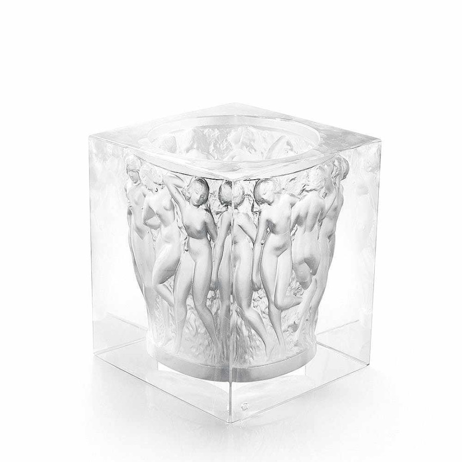 Lalique Eeuwige Liefde, Damien Hirst & Lalique, 2015 Lichtblauw Kristal Vazen