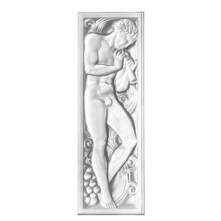 Lalique Joueur De Pipeau Decoratief Paneel Helder Kristal/Rechterkant Decoratieve Panelen