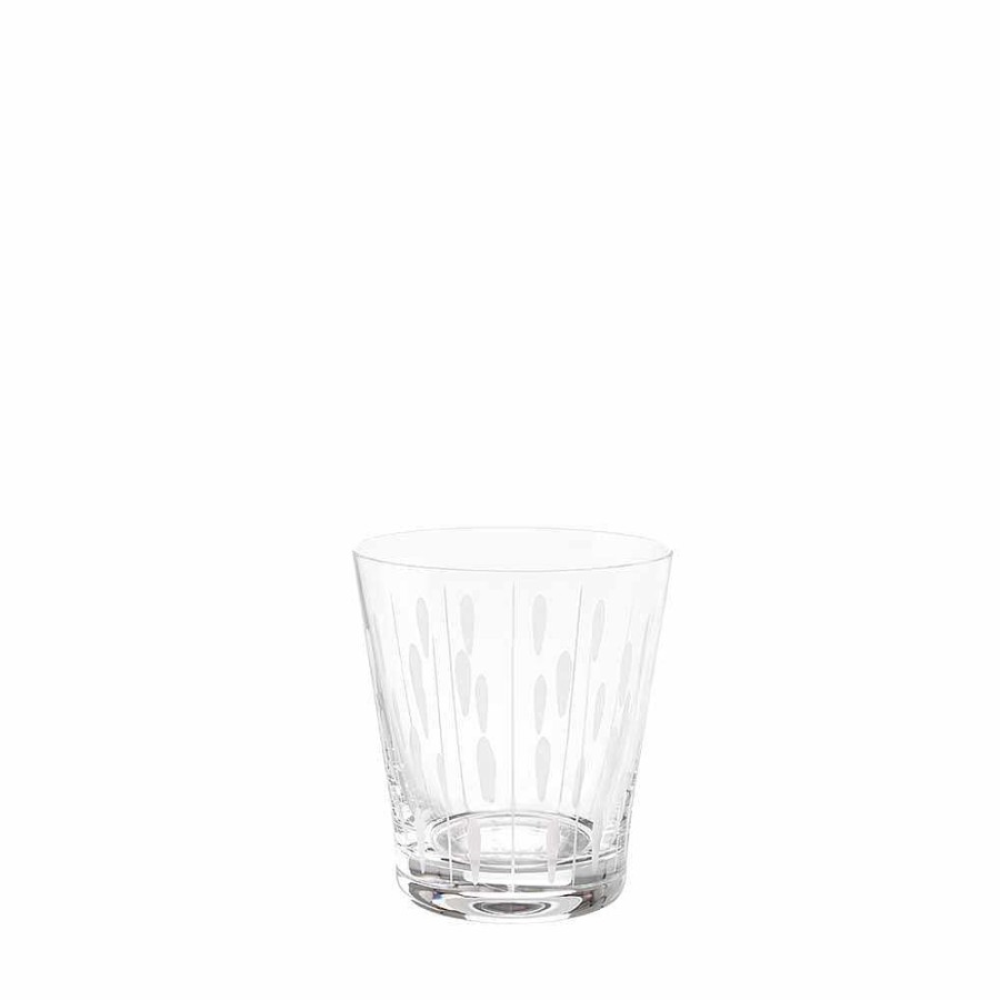 Lalique Lotus Druppels Beker 30 Cl Helder Kristal Bril