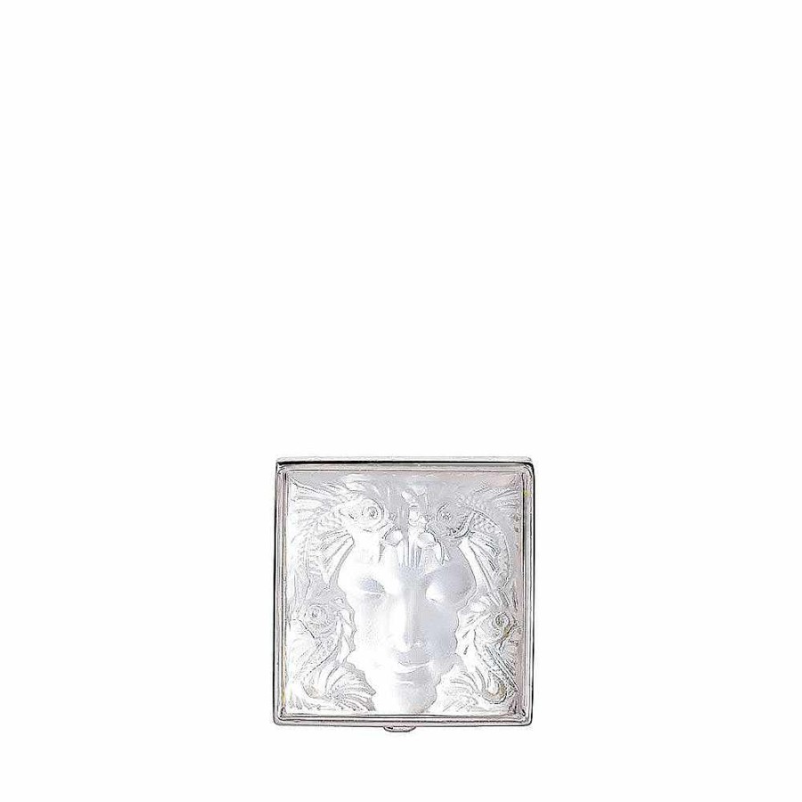 Lalique Arethuse-Broche Helder Kristal/Zilver Broches