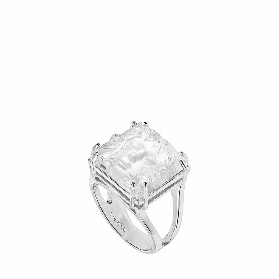 Lalique Arethuse Ring Helder Kristal/Zilver Ringen