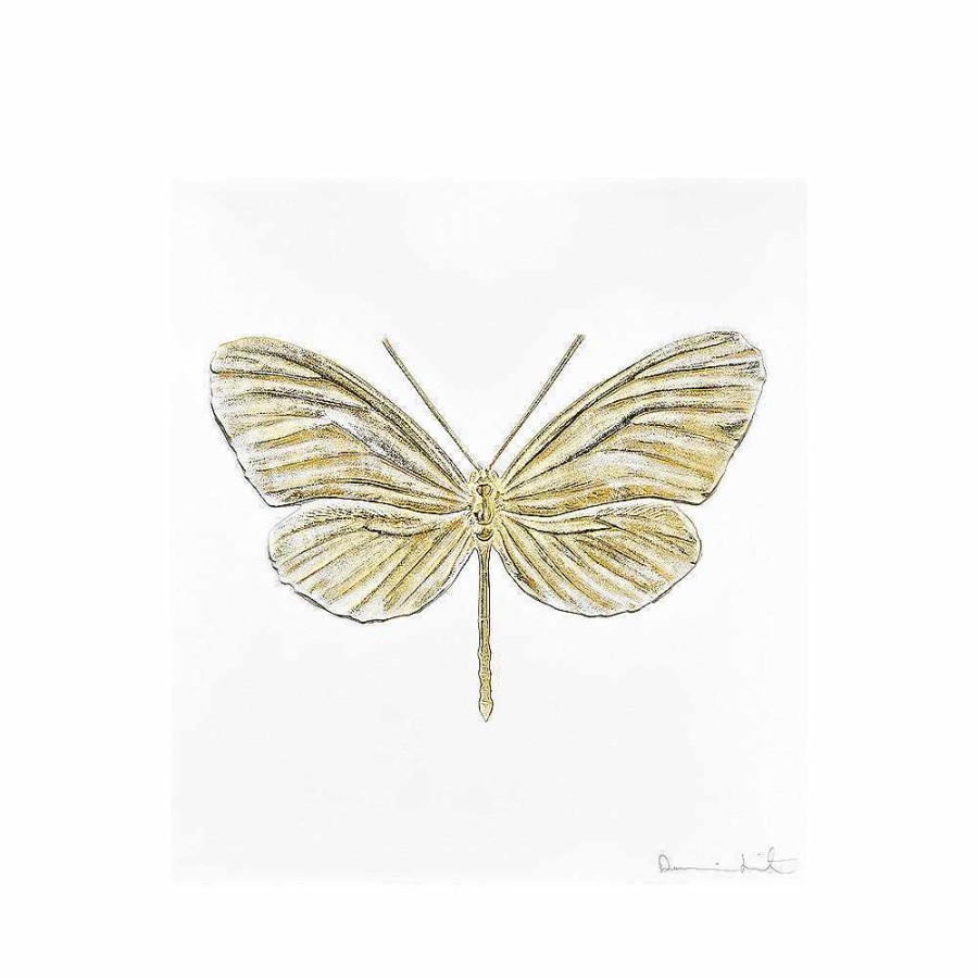 Lalique Eeuwige Hoop, Damien Hirst & Lalique, 2015 Helder Kristal/Goud Gestempeld De Kunststukken