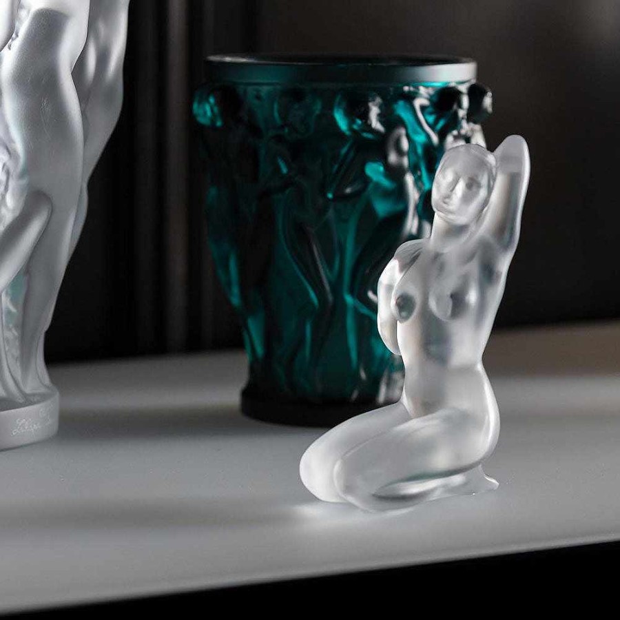 Lalique Eeuwige Schoonheid, Damien Hirst & Lalique, 2015 Zwart Kristal Beeldhouwwerken