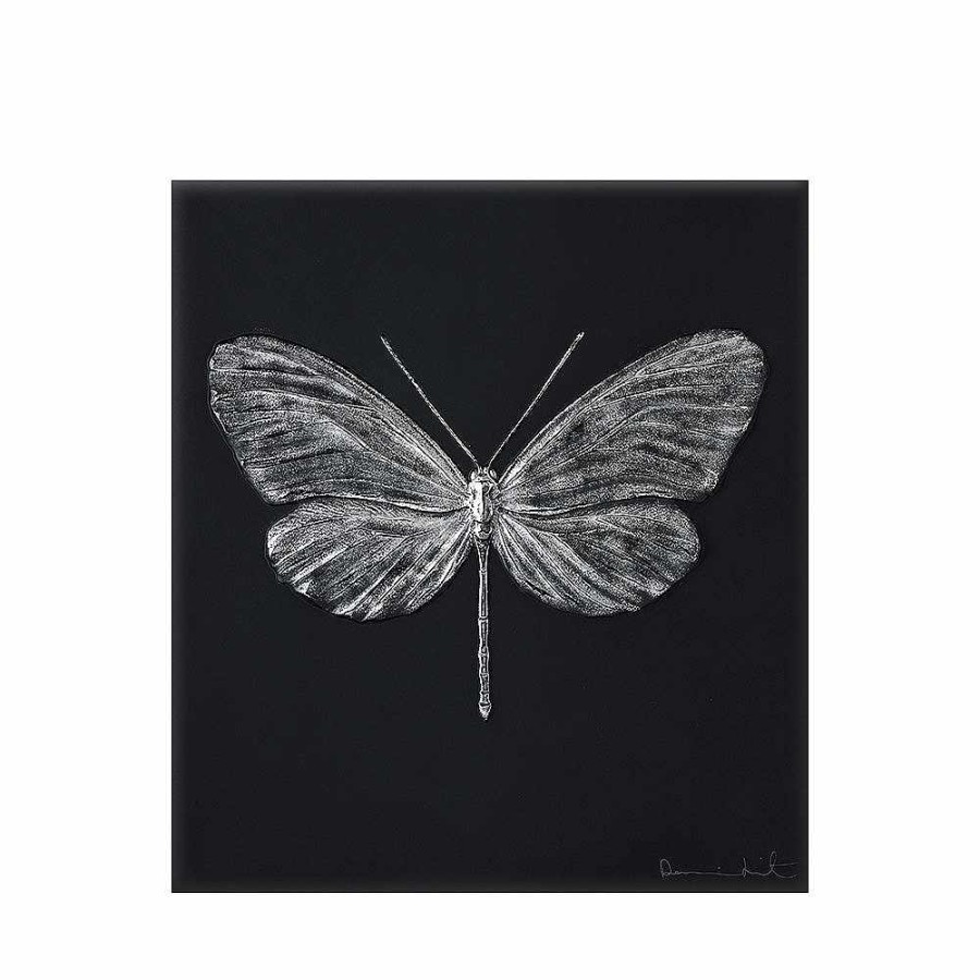 Lalique Eeuwige Hoop, Damien Hirst & Lalique, 2015 Zwart Kristal/Platina Gestempeld De Kunststukken