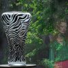 Lalique Manifestvaas, Zaha Hadid & Lalique, 2014 Fuchsiakleurig Kristal Vazen