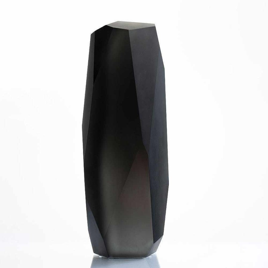 Lalique Rockstone 40, Arik Levy & Lalique Art, 2019 Donkergrijs Kristal De Kunststukken