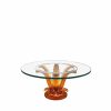 Lalique Cactus-Salontafel Amberkleurig Kristal Tafels