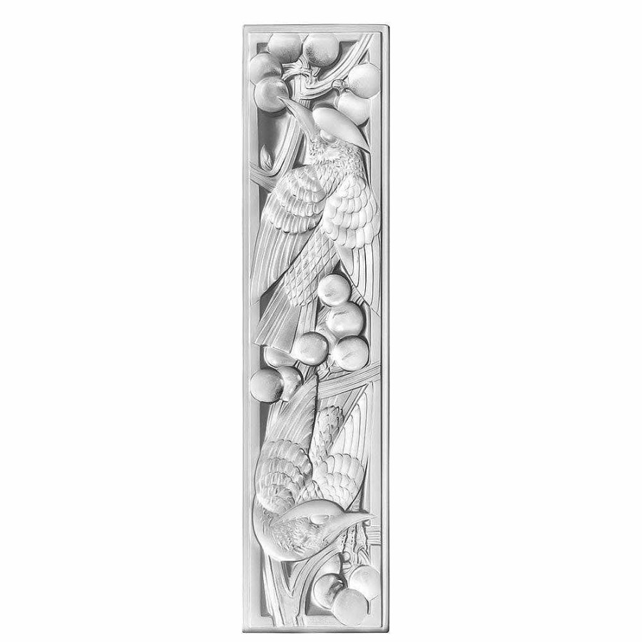 Lalique Decoratief Paneel Merles Et Raisins Helder Kristal/Klein Formaat/Rechterkant Decoratieve Panelen