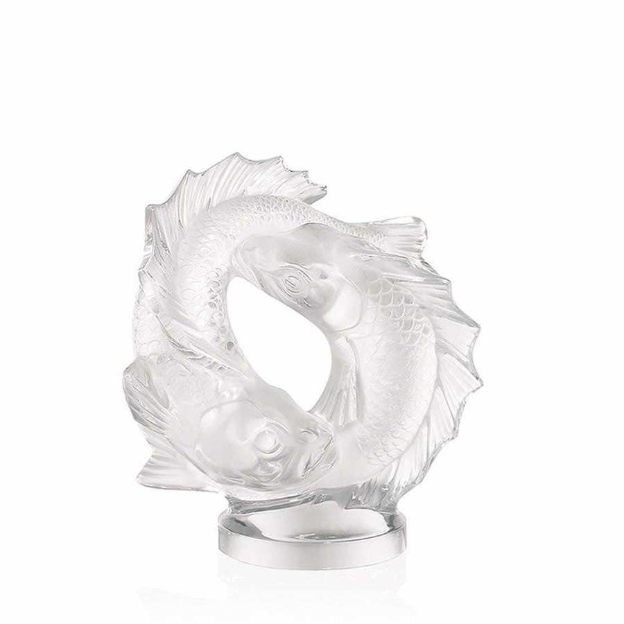 Lalique Eeuwige Schoonheid, Damien Hirst & Lalique, 2015 Amberkleurig Kristal Beeldhouwwerken